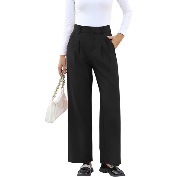 High Waisted Work Pants for Women Business Casual Outfits 2025 Office Dress Pant - Picture 3 of 6